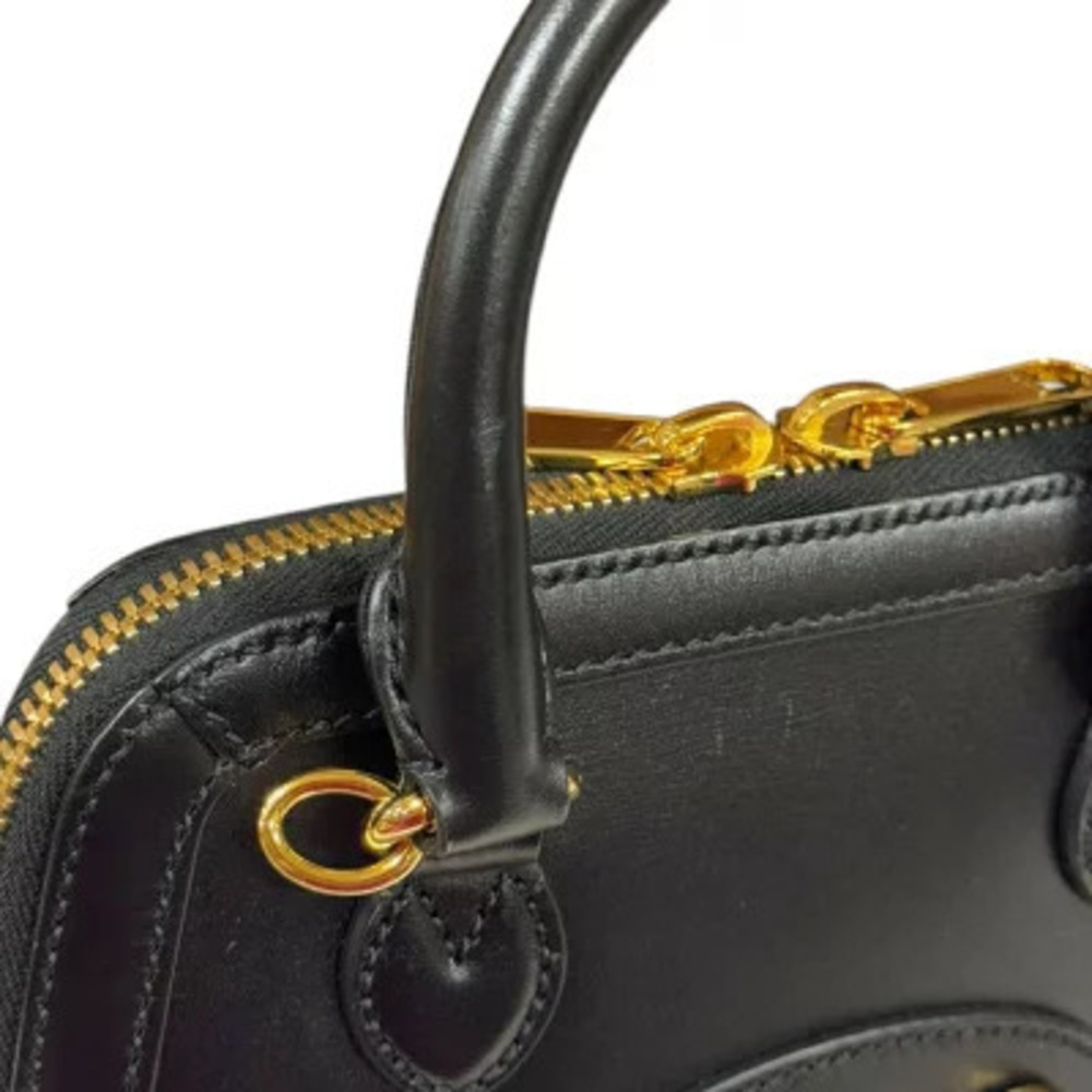 Gucci Leather Black Horsebit Shoulder Bag - Picture 8 of 8